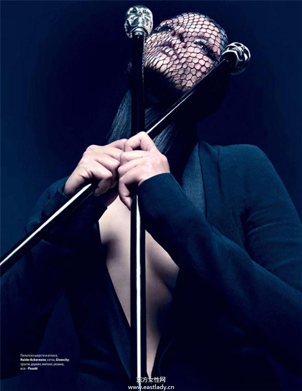 Marina & Crystal《Vogue》2014年8月克蘭版