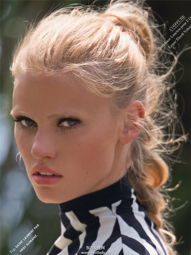 Lara Stone《Elle》2014年6月法國(guó)版