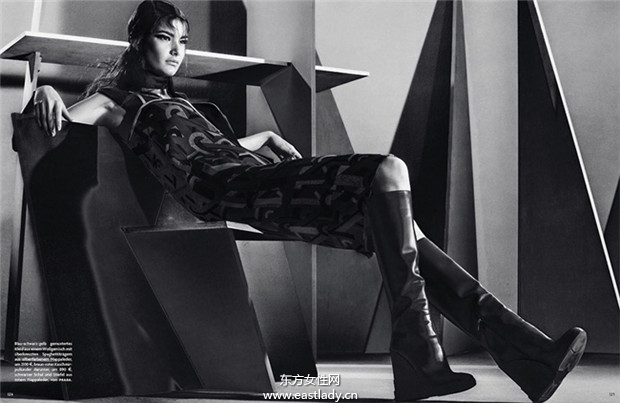 Ophelie Guillermand《Vogue》2014年7月德國版