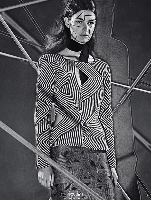 Ophelie Guillermand《Vogue》2014年7月德國(guó)版