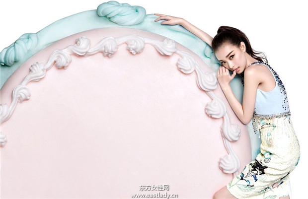 倪妮早春時尚大片透發(fā)性感氣息