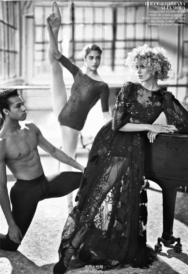 Anja Rubik《Vogue》2014年6月法國(guó)版