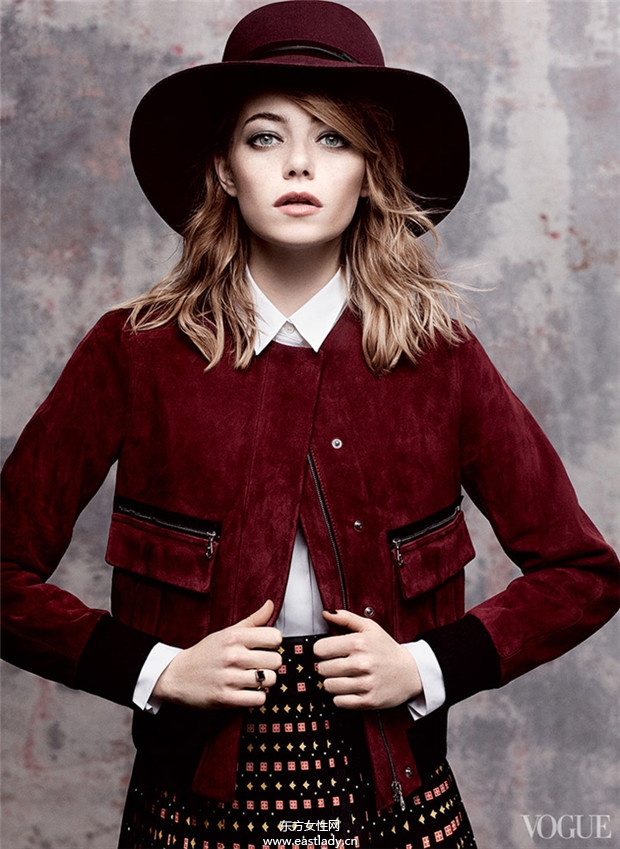 Emma Stone《Vogue》2014年5月美國版