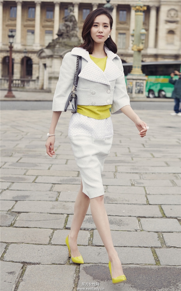 劉詩詩巴黎時(shí)裝周百變Queen各種風(fēng)格都hold