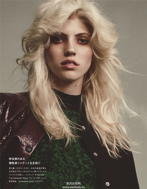 Devon Windsor《Numero》2014年7月日本版