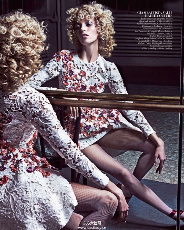 Anja Rubik《Vogue》2014年6月法國(guó)版