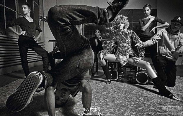 Anja Rubik《Vogue》2014年6月法國(guó)版