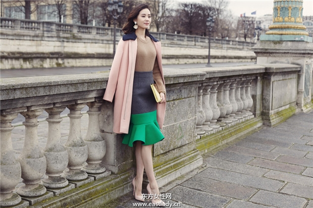 劉詩詩巴黎時(shí)裝周百變Queen各種風(fēng)格都hold