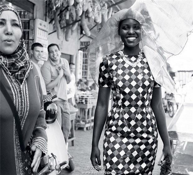 Lupita Nyong’o《Vogue》2014年7月美國(guó)版