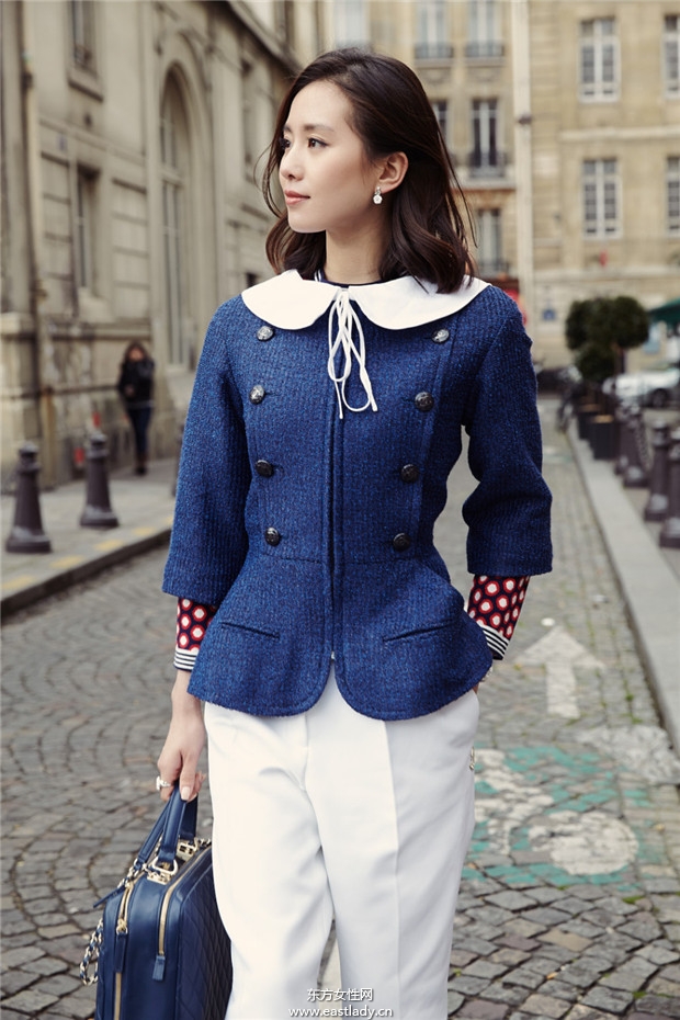 劉詩詩巴黎時(shí)裝周百變Queen各種風(fēng)格都hold