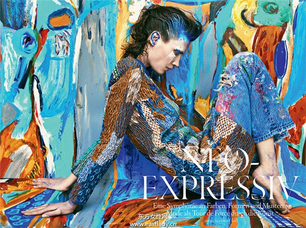 Drake Burnette《Vogue》2014年1月德國版