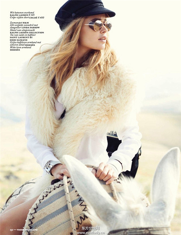 Doutzen Kroes 2013年9月份《Vogue》荷蘭版