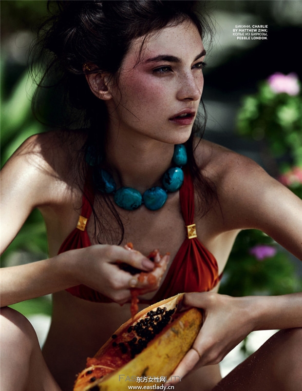 Jacquelyn Jablonski《Vogue》2014年1月俄羅斯版