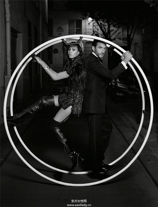 Joan Smalls《Vogue》2013年12月西班牙版