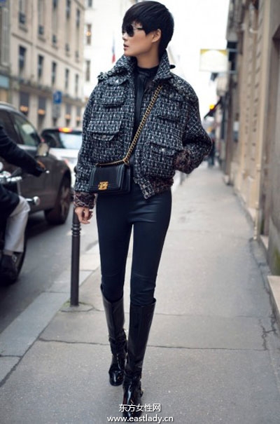 李宇春2013CHANEL時尚大片 帥氣中透露女性之美