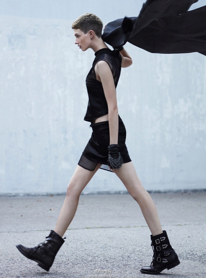 Harmony Boucher《Elle》2013年12月英國版