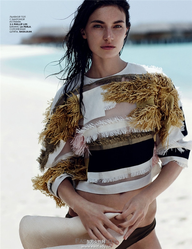 Jacquelyn Jablonski《Vogue》2014年1月俄羅斯版