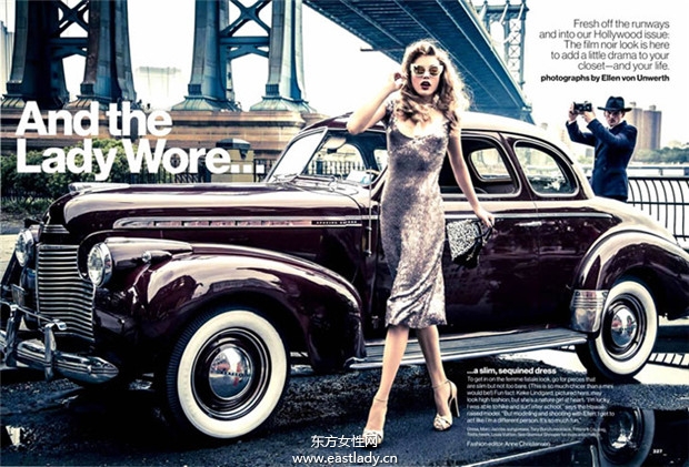 Keke Lindgard 《Glamour》2013年9月英國(guó)版