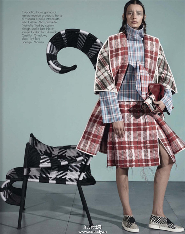 Amanda Murphy 2013年8月份《Vogue》意大利版