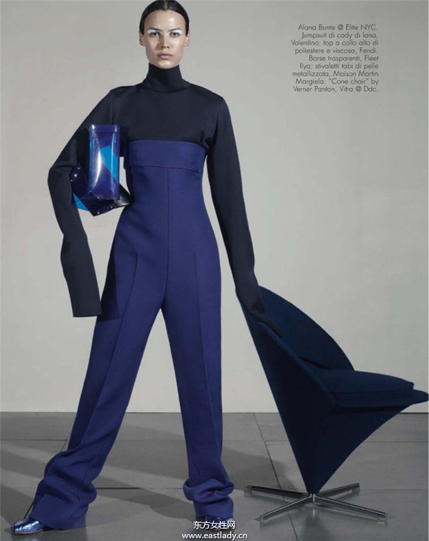 Amanda Murphy 2013年8月份《Vogue》意大利版