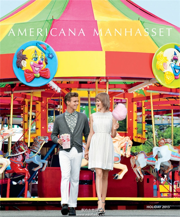 【Lindsey Wixson+RJ King】Americana Manhasset廣告大片