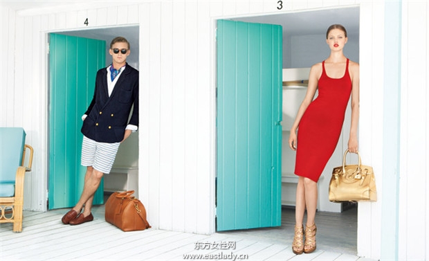 【Lindsey Wixson+RJ King】Americana Manhasset廣告大片