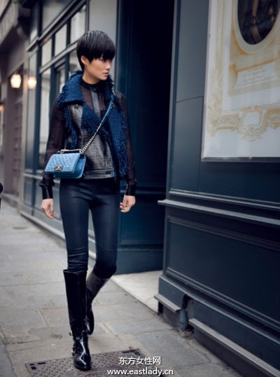 李宇春2013CHANEL時尚大片 帥氣中透露女性之美
