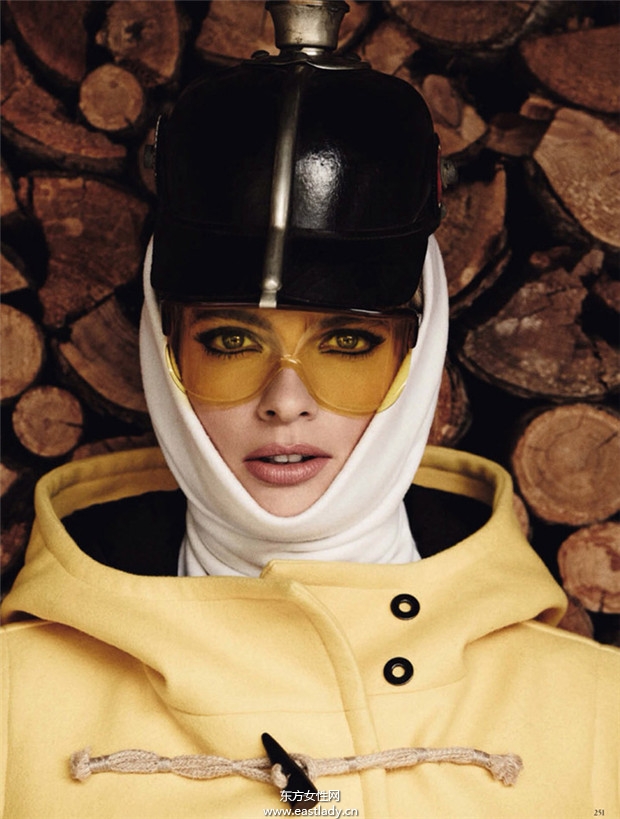 Julia Stegner《Vogue》2013年12月德國版