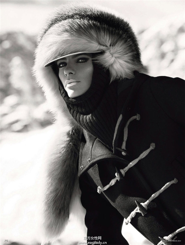 Julia Stegner《Vogue》2013年12月德國版