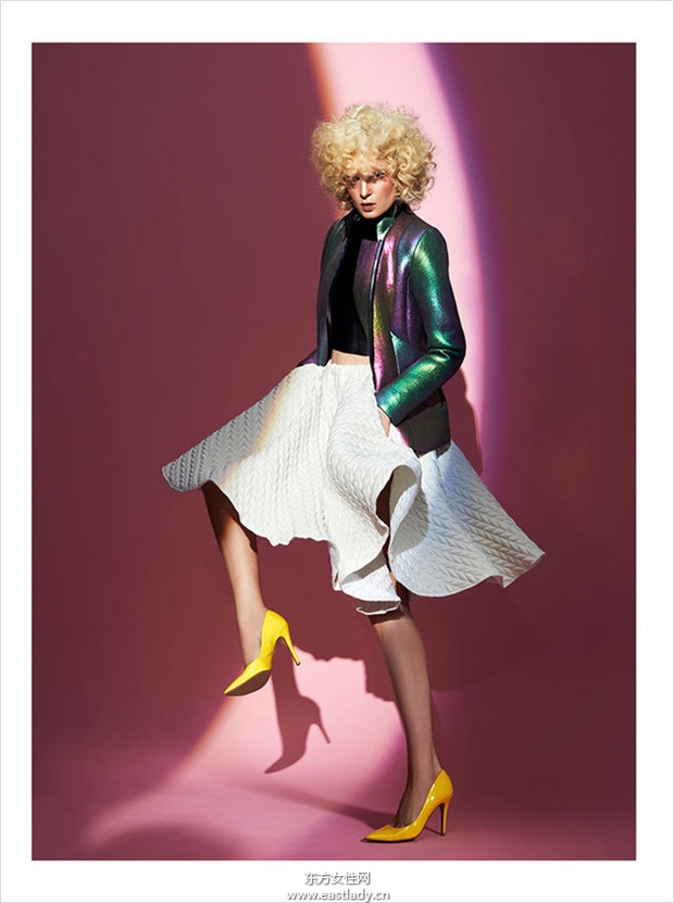 Charlotte 2013年9月份《Elle》波蘭版