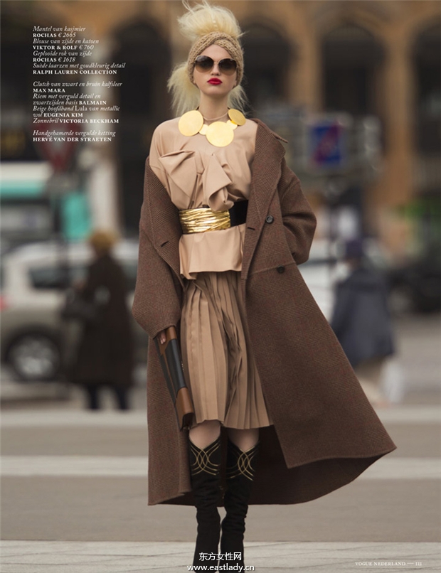 Daphne Groeneveld《Vogue》2013年10月荷蘭版