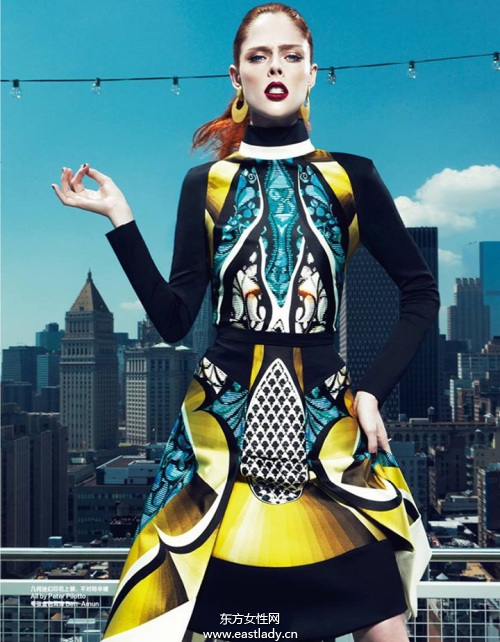 Coco Rocha 時(shí)尚芭莎 演繹2013秋冬時(shí)尚
