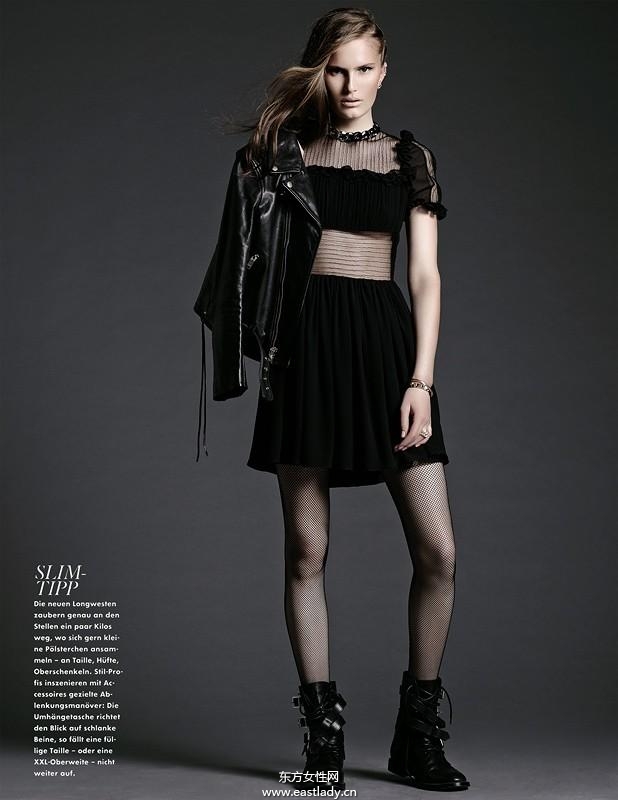 ALLA KOSTROMICHEVA 2013年8月份《Elle》德國(guó)版