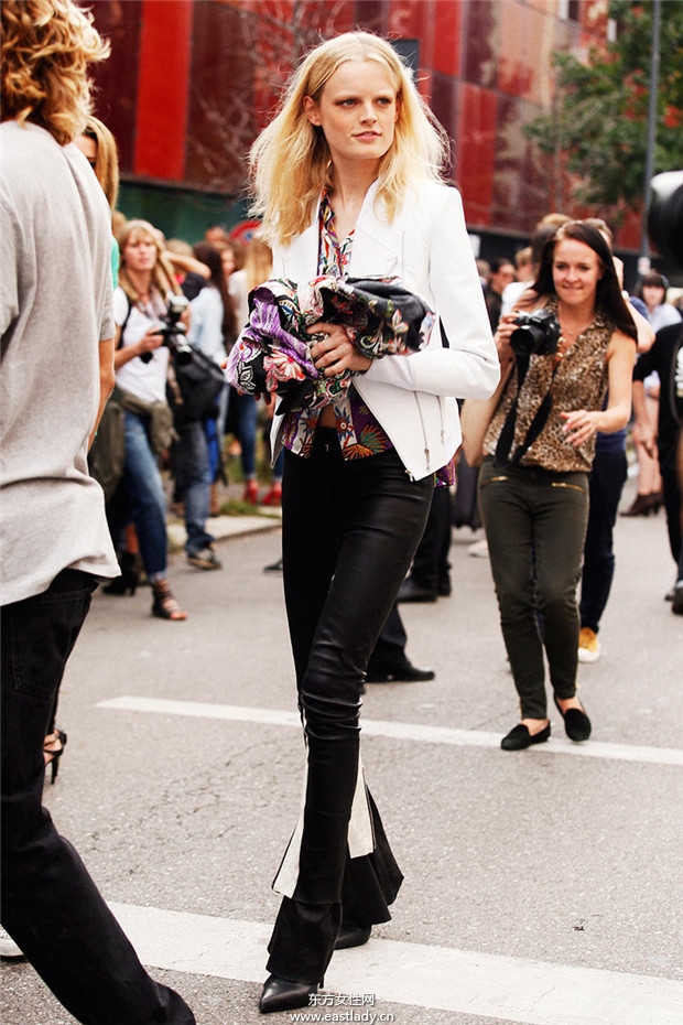 Hanne Gaby Odiele 2014春夏米蘭時裝周服裝秀