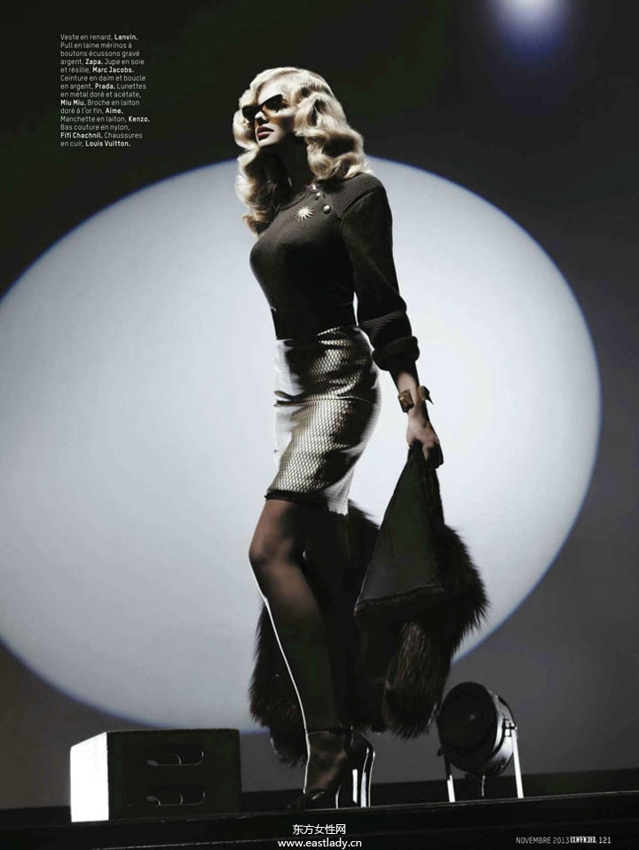 Valerie van der Graaf《L’Officiel》2013年11月法國(guó)版