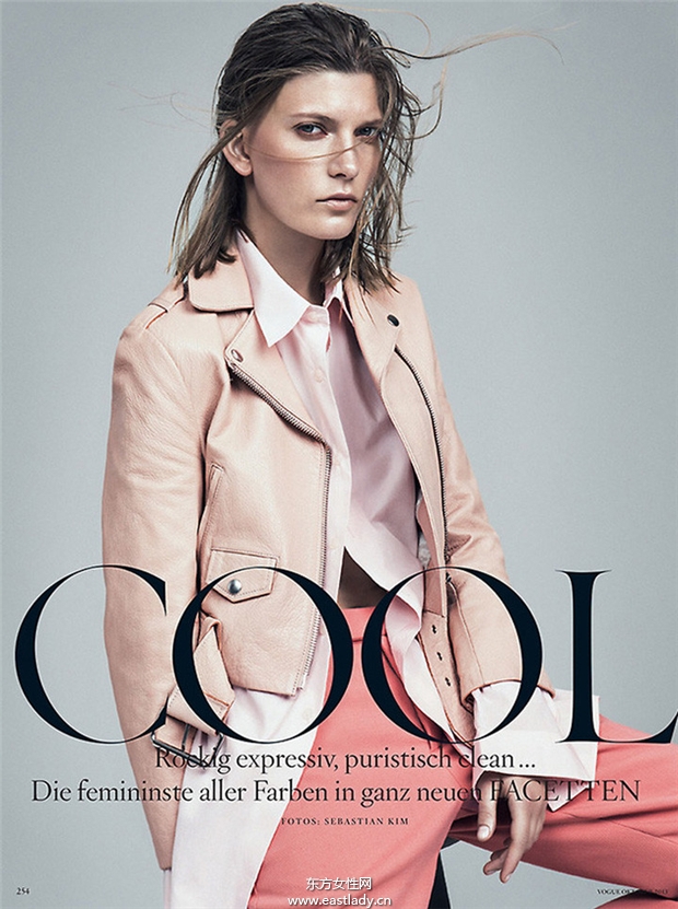 Valerija Kelava《Vogue》2013年10月德國版