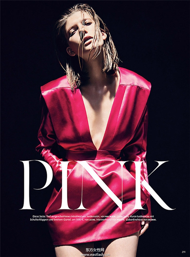 Valerija Kelava《Vogue》2013年10月德國(guó)版