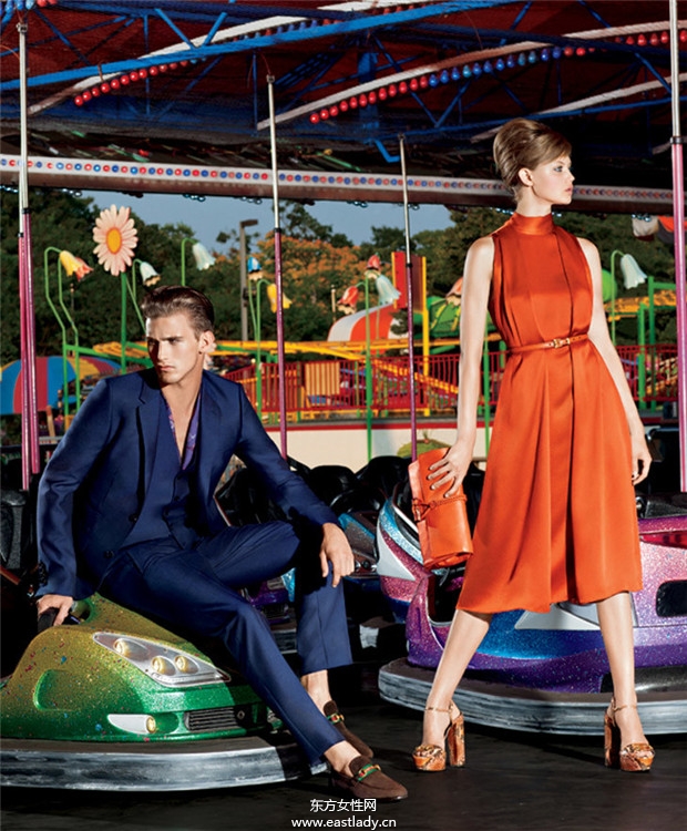 【Lindsey Wixson+RJ King】Americana Manhasset廣告大片