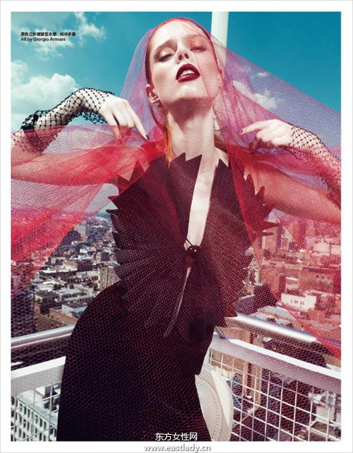 Coco Rocha 時(shí)尚芭莎 演繹2013秋冬時(shí)尚