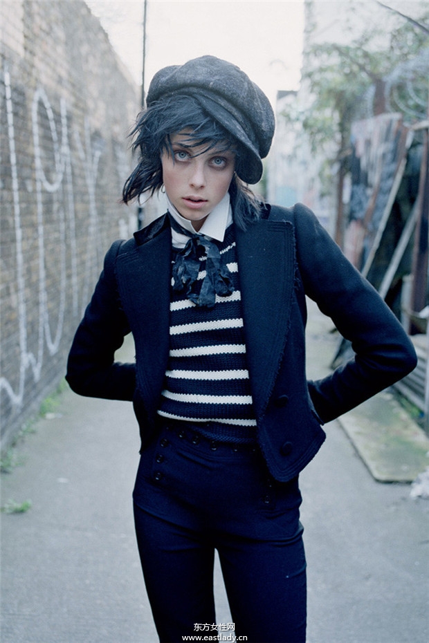 Edie Campbell《Vogue》2013年12月美國版