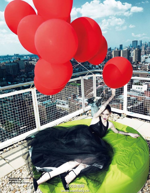 Coco Rocha 時(shí)尚芭莎 演繹2013秋冬時(shí)尚