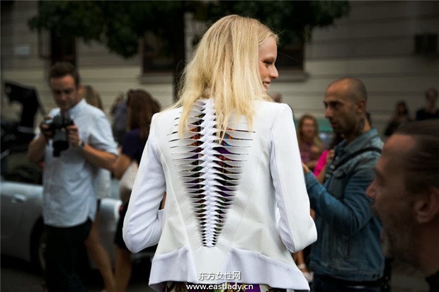 Hanne Gaby Odiele 2014春夏米蘭時裝周服裝秀