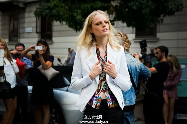 Hanne Gaby Odiele 2014春夏米蘭時裝周服裝秀