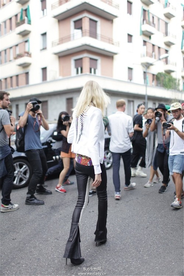 Hanne Gaby Odiele 2014春夏米蘭時裝周服裝秀