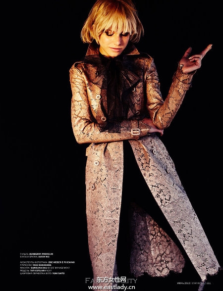 Tati Cotliar(塔蒂·考特利雅)2013年7月份時尚大片