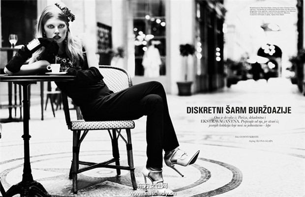 Ola Rudnicka《Elle》2013年8月塞爾維亞版