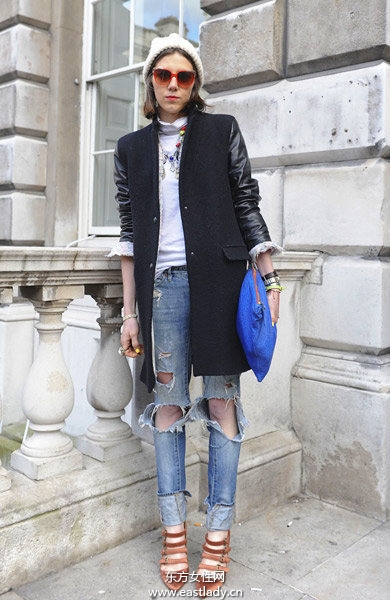 性感牛仔褲巧搭配給你不一樣的感覺