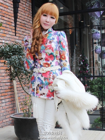 早春碎花服裝系列搭配 讓人春意綿綿