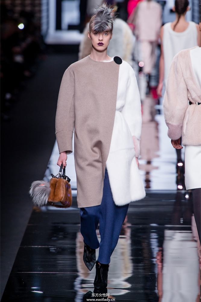 Fendi2013年米蘭時(shí)裝周服裝系列刮起皮草風(fēng)