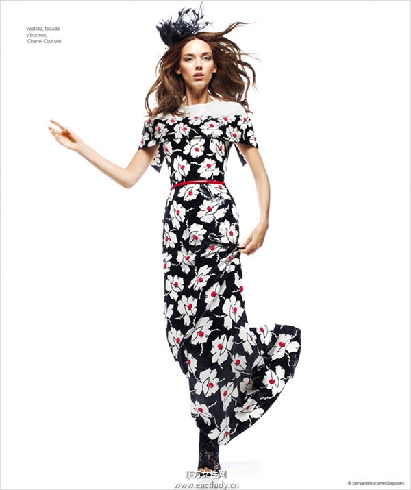 Dovile Virsilaite《Harper’s Bazaar》2013年7月份拉美版